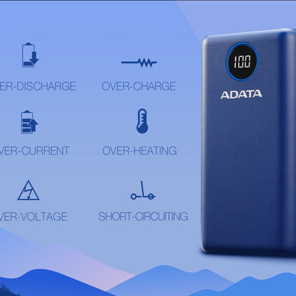 ADATA POWER BANK P20000QCD 20,000MAH