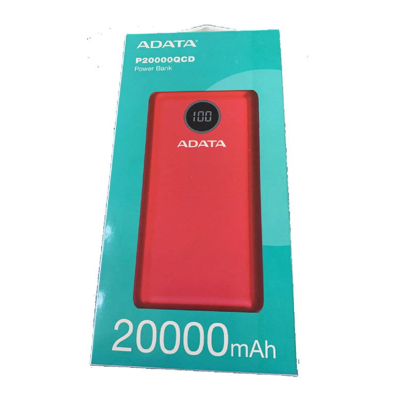 ADATA POWER BANK P20000QCD 20,000MAH